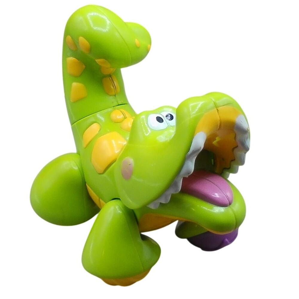Fisher Price Amazing Animals Crocodile 2006 Click Clack K0472 Green Alligator